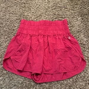Free People FP Movement Large Hot Pink Shorts